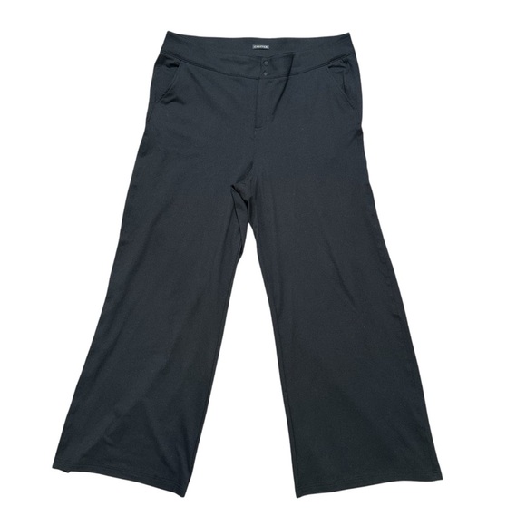 ExOfficio Women’s 16 High Waist Gray Stretch Trouser Dress Pants - Picture 2 of 7